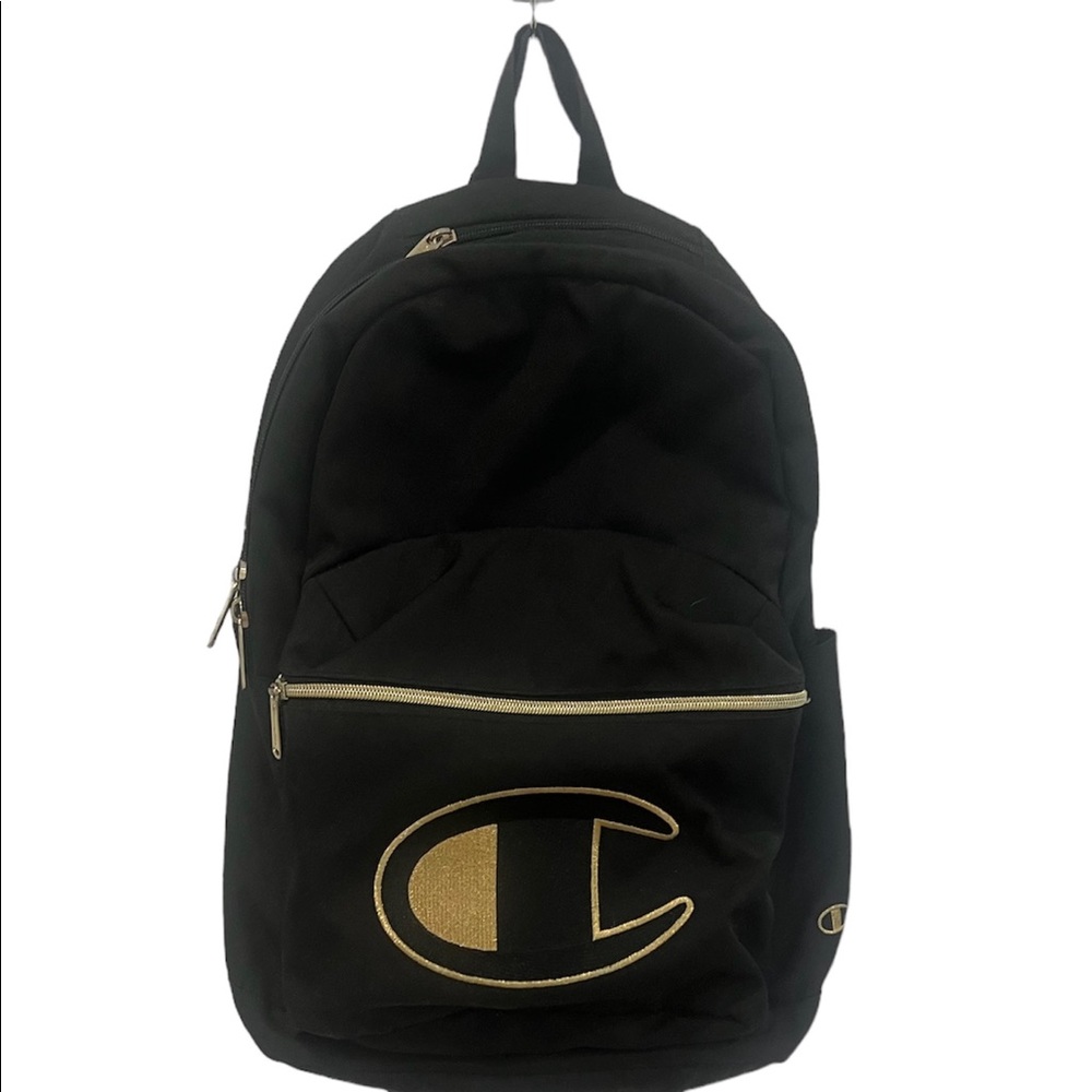 Champion backpack black and gold